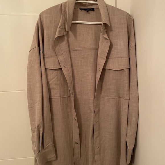 Dynamite button up shirt jacket - Picture 2 of 4